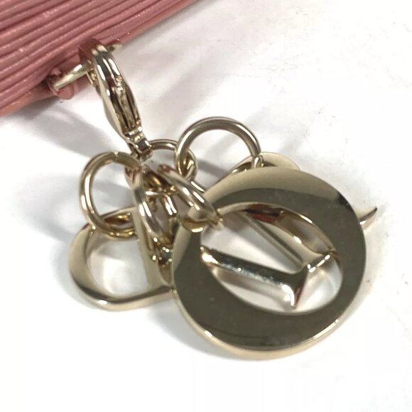 CHRISTIAN DIOR Cannage Lady Dior card holder case - Picture 8 of 14